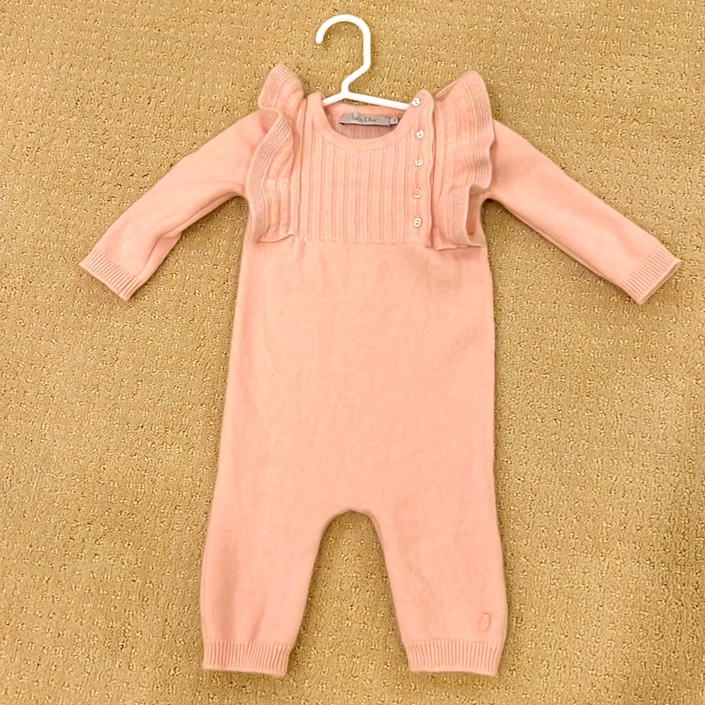 Baby Dior Wool Outfit, 6m